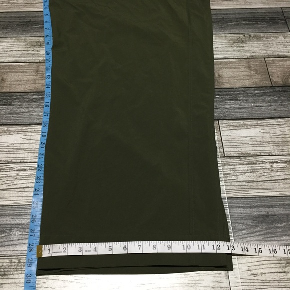 Old Navy Stretch Tech Wide Leg Pants Women’s XXL Green (Inseam 30) Split Her - Picture 2 of 10